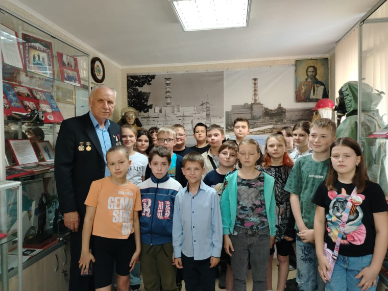 Мы в музее «Набат Чернобыля».